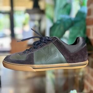 LOUIS VUITTON Dream On Low Green and Brown Sneakers Men's 8